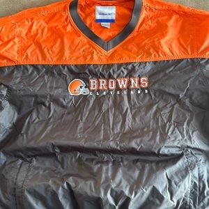 Cleveland Brown Wind Breaker By Reebok